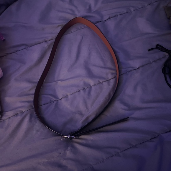 Forever 21 silver buckle belt - Picture 3 of 4